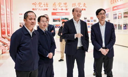 浙江省人民政府外事辦公室黨組書記、主任顧建新蒞臨桐昆