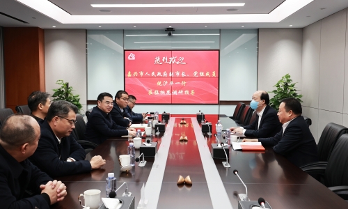 嘉興市人民政府副市長倪滬平一行蒞臨桐昆調(diào)研