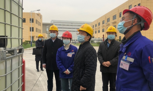 海鹽縣委副書記、代縣長顧秋莉蒞臨桐昆恒翔調(diào)研